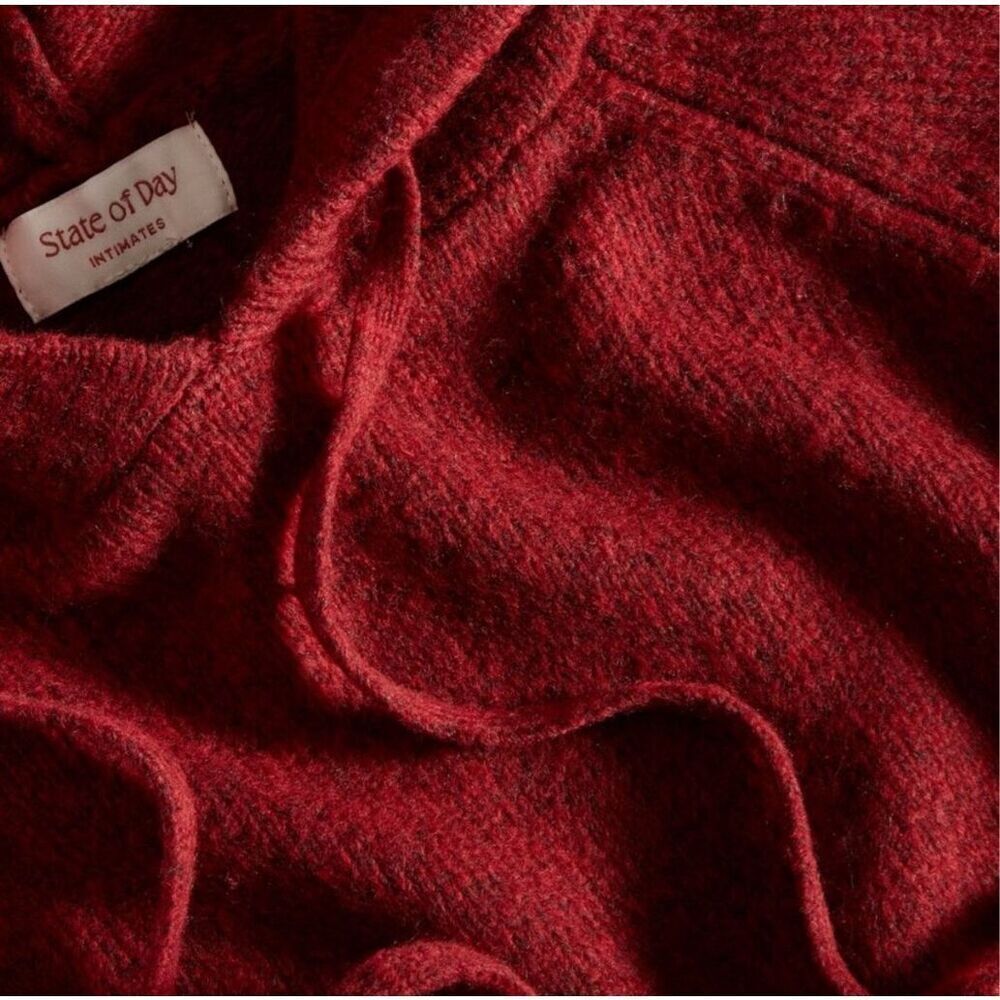 State of the Day NWT Light Cherry Indulge & Rest Tunic Loungewear Hoodie - Picture 4 of 4